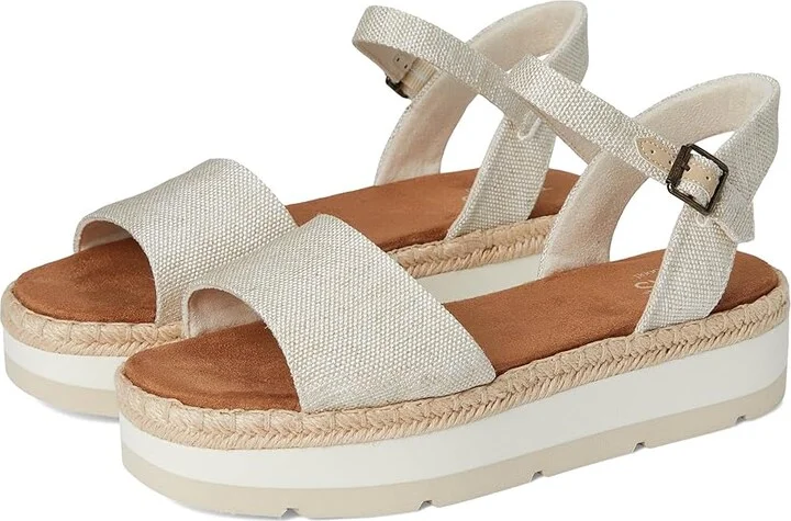 TOMS Ronan Women's Sandals Natural : 5 B - Medium