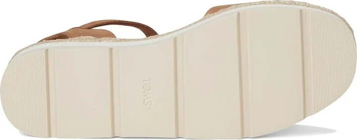 TOMS Ronan Women's Sandals Tan : 9.5 B - Medium, Leather - Image 3