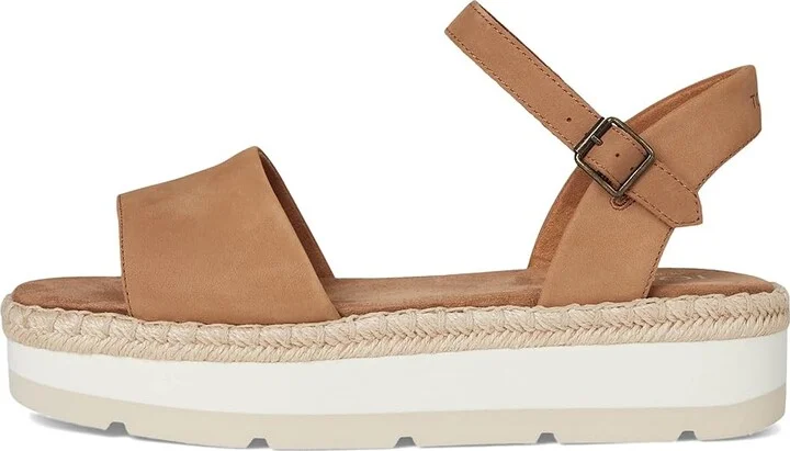 TOMS Ronan Women's Sandals Tan : 9.5 B - Medium, Leather - Image 6