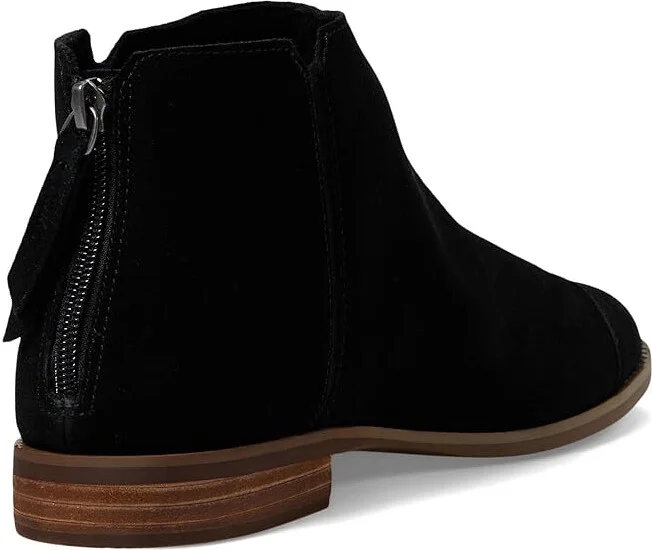 TOMS Rylie Women's Boots Black Suede : 6.5 B - Medium, Leather/Suede - Image 4
