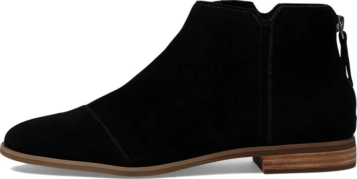 TOMS Rylie Women's Boots Black Suede : 6.5 B - Medium, Leather/Suede - Image 5