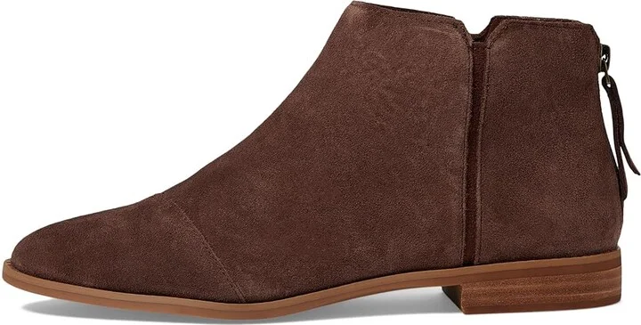 TOMS Rylie Women's Boots Oak Brown Suede : 9 B - Medium, Leather/Suede - Image 5