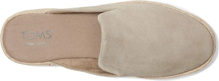 TOMS Santiago Mule Women's Flat Shoes Dune : 7.5 B - Medium, Suede - Image 2