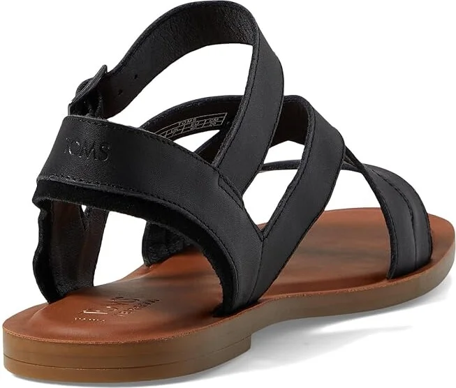 TOMS Sloane Women's Shoes Black : 5 B - Medium, Leather - Image 4
