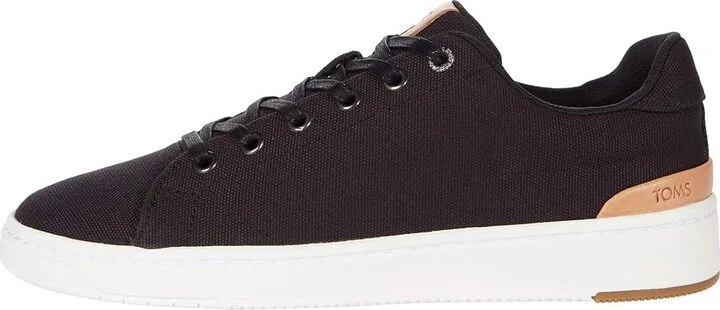 TOMS Travel Lite 2.0 Men's Shoes Black Canvas : 10 D - Medium, Leather - Image 6