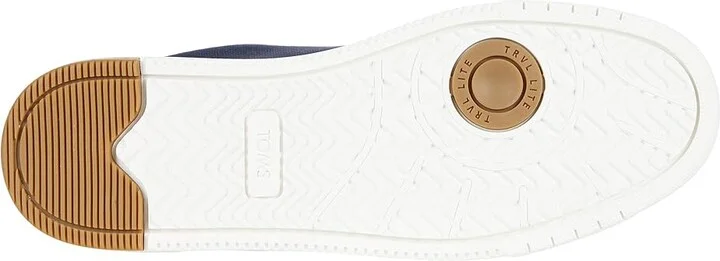 TOMS Travel Lite 2.0 Men's Shoes Navy Canvas : 10 D - Medium, Leather - Image 3