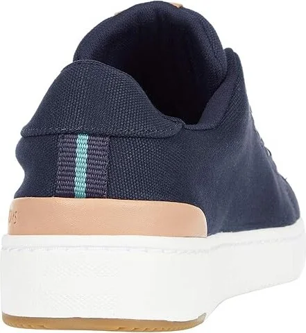 TOMS Travel Lite 2.0 Men's Shoes Navy Canvas : 10 D - Medium, Leather - Image 4