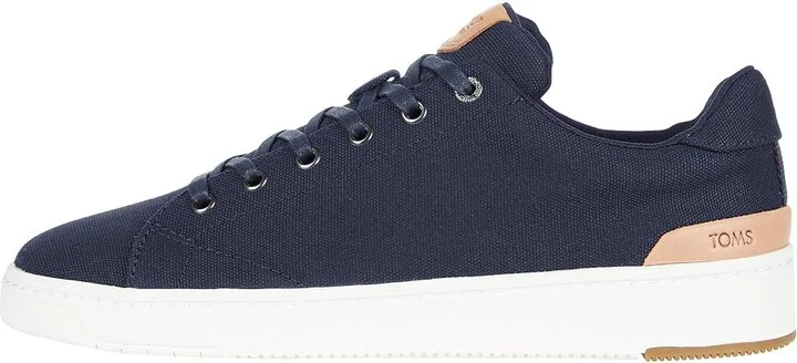 TOMS Travel Lite 2.0 Men's Shoes Navy Canvas : 10 D - Medium, Leather - Image 6