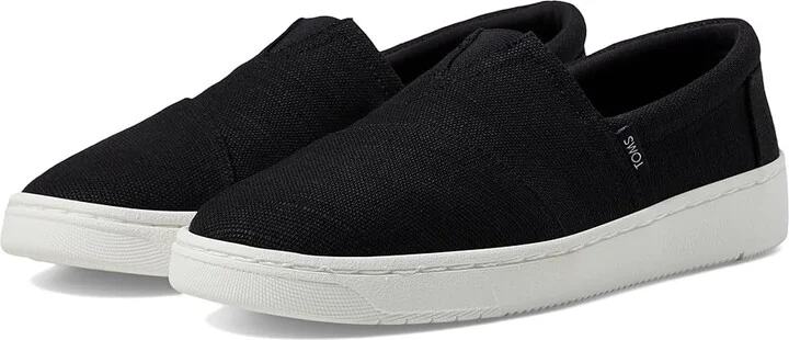 TOMS TRVL Lite Alpargata Men's Shoes Black : 10.5 D - Medium, Canvas/Textile
