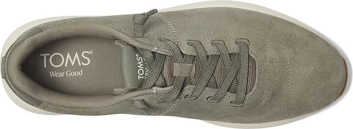 TOMS TRVL LITE Cabrillo Men's Lace-up Boots Vetiver Grey : 8 D - Medium, Suede - Image 2