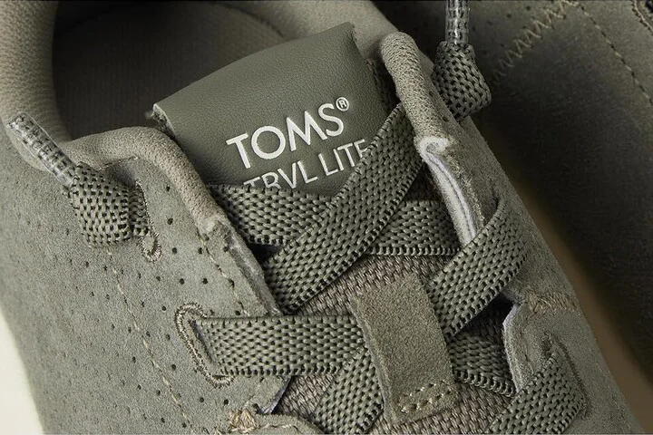 TOMS TRVL LITE Cabrillo Men's Lace-up Boots Vetiver Grey : 8 D - Medium, Suede - Image 7