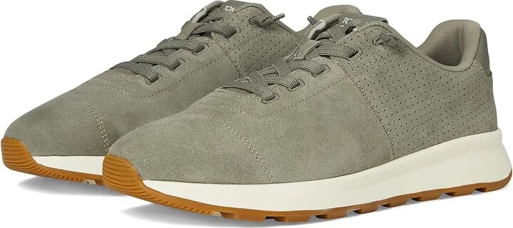 TOMS TRVL LITE Cabrillo Men's Lace-up Boots Vetiver Grey : 8 D - Medium, Suede