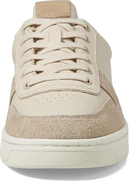 TOMS TRVL LITE Court Men's Shoes Beige Leather/Shaggy Suede : 11 D - Medium, Rubber/Suede - Image 5