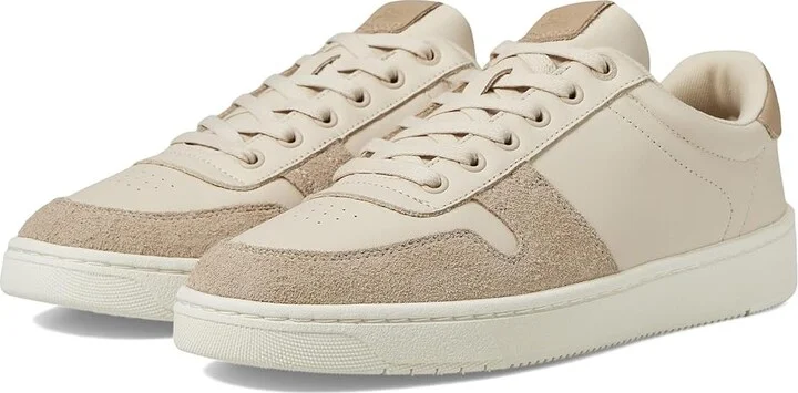 Beige Leather,shaggy Suede