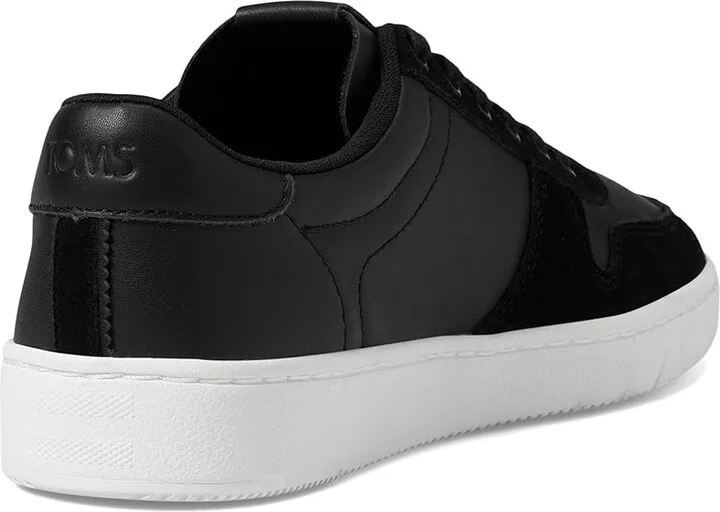 TOMS TRVL LITE Court Men's Shoes Black : 10 D - Medium, Rubber/Suede - Image 4