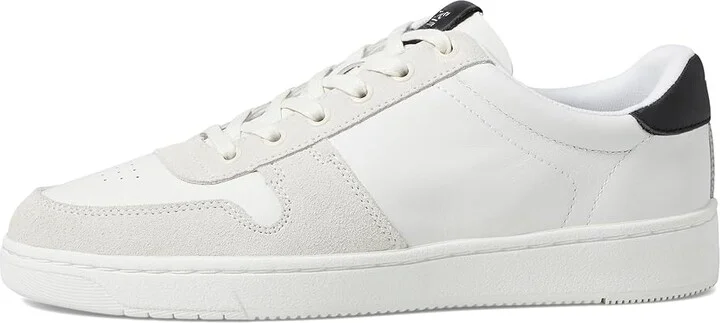 TOMS TRVL LITE Court Men's Shoes White/Black : 10 D - Medium, Rubber/Suede - Image 6