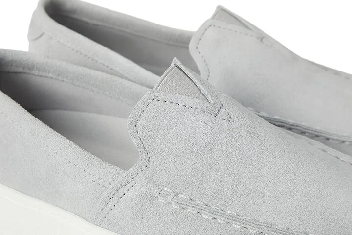 TOMS TRVL LITE Loafers Men's Shoes Light Grey : 11.5 D - Medium, Polyester/Rubber/Suede - Image 7