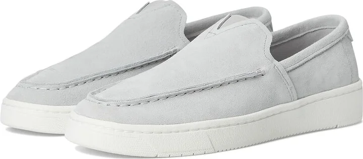 TOMS TRVL LITE Loafers Men's Shoes Light Grey : 11.5 D - Medium, Polyester/Rubber/Suede
