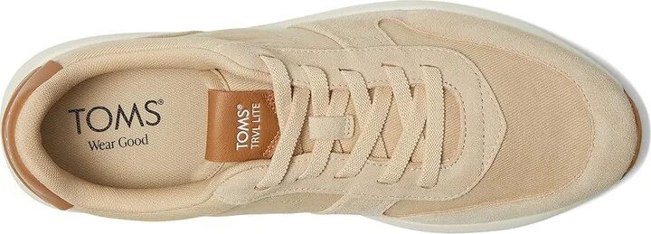 TOMS TRVL LITE Retro Men's Shoes Almond : 11 D - Medium, Suede - Image 2
