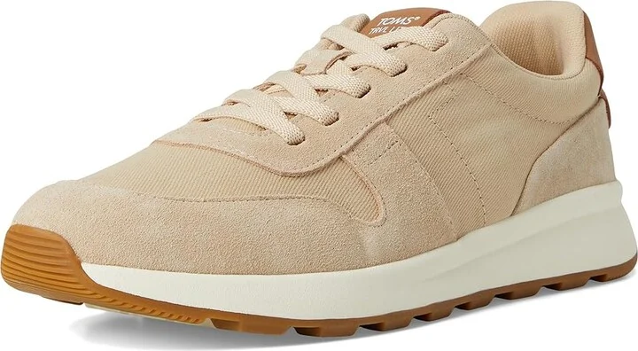 TOMS TRVL LITE Retro Men's Shoes Almond : 11 D - Medium, Suede - Image 5