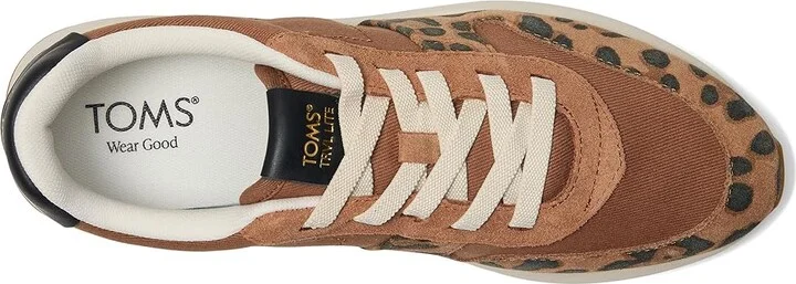 TOMS TRVL LITE Retro Women's Shoes Brown Sugar Leopard : 6.5 B - Medium, Suede - Image 2