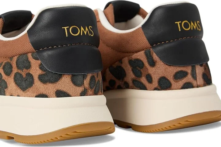 TOMS TRVL LITE Retro Women's Shoes Brown Sugar Leopard : 6.5 B - Medium, Suede - Image 7