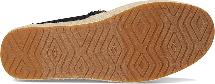 TOMS Valencia WIDE Women's Shoes Black 1 : 9 D - Wide, Textile - Image 3