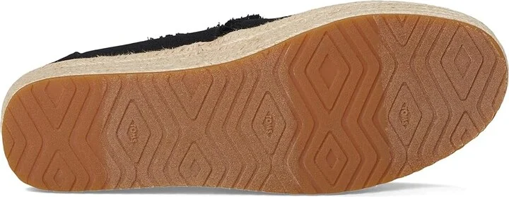 TOMS Valencia WIDE Women's Shoes Black : 10 B - Medium, Textile - Image 3