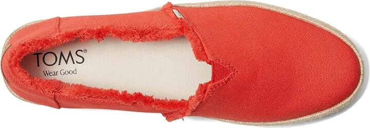 TOMS Valencia WIDE Women's Shoes Flame : 9.5 B - Medium, Textile - Image 2