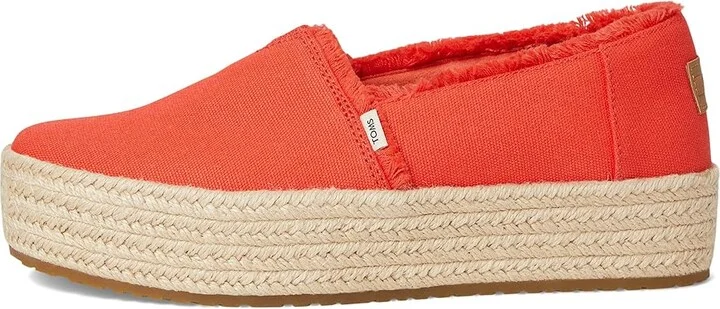 TOMS Valencia WIDE Women's Shoes Flame : 9.5 B - Medium, Textile - Image 6