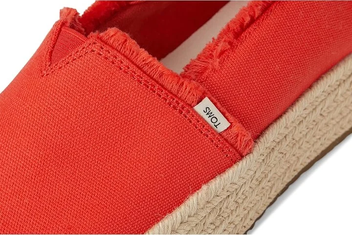 TOMS Valencia WIDE Women's Shoes Flame : 9.5 B - Medium, Textile - Image 7