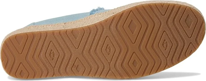 TOMS Valencia WIDE Women's Shoes Pastel Blue : 10 B - Medium, Textile - Image 3