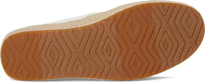 TOMS Valencia WIDE Women's Shoes White 1 : 12 D - Wide, Textile - Image 3