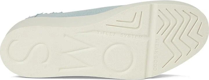 TOMS Verona Lace-Up Women's Shoes Pastel Blue : 7 B - Medium, Textile - Image 3