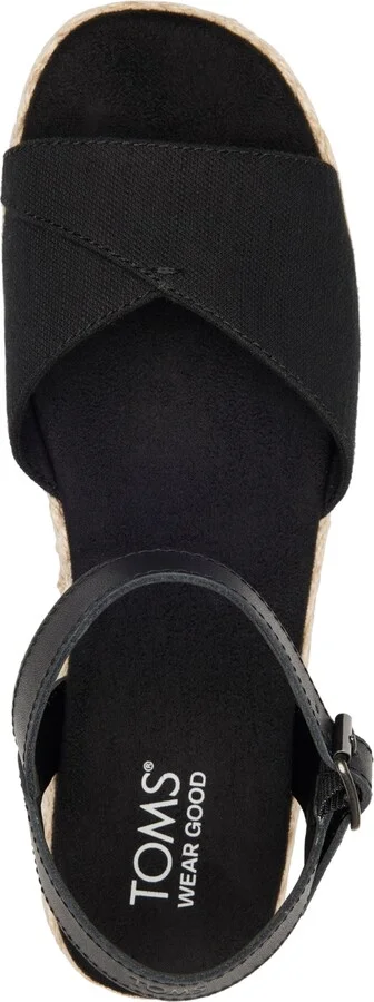 Toms Women's Abby Braided Espadrille Flatform Sandals - Image 4