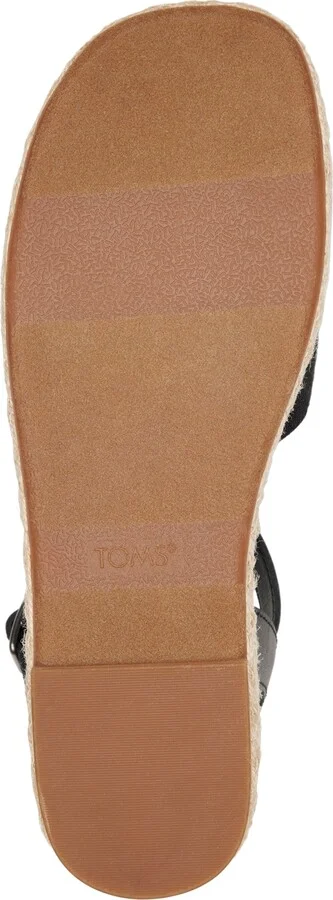 Toms Women's Abby Braided Espadrille Flatform Sandals - Image 5