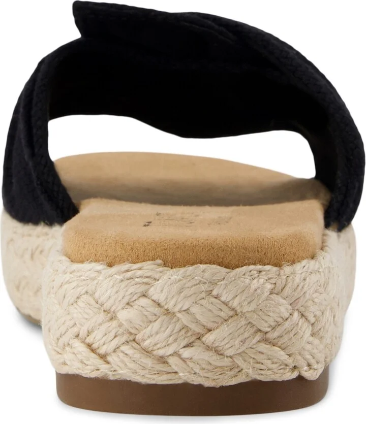 Toms Women's Abby Slide Slip-On Sandals - Flame Beachside Woven, Knot - Image 7