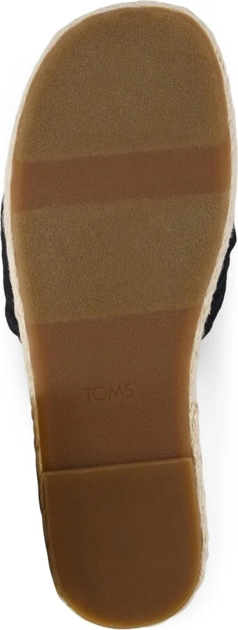 Toms Women's Abby Slide Slip-On Sandals - Flame Beachside Woven, Knot - Image 9