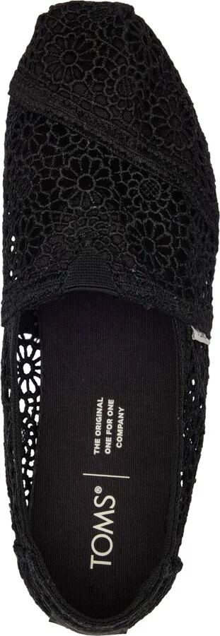 Toms Women's Alpargata Classic Espadrille Almond Toe Flats - Image 4