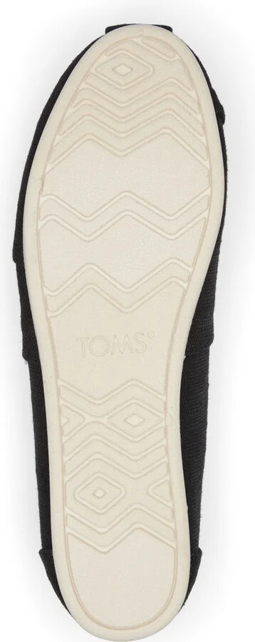 Toms Women's Alpargata Classic Heritage Canvas Slip-On Flats - Black, Black Heritage Canvas - Image 9