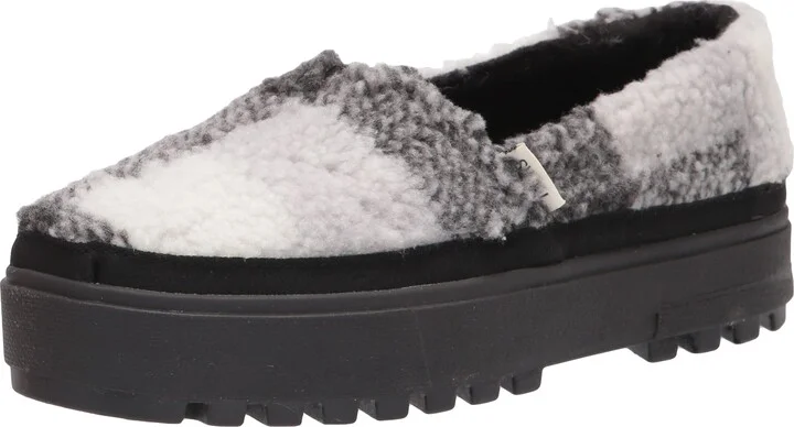 TOMS Womens Alpargata Lug Slip On Sneakers Shoes Casual - White - Size 5 B