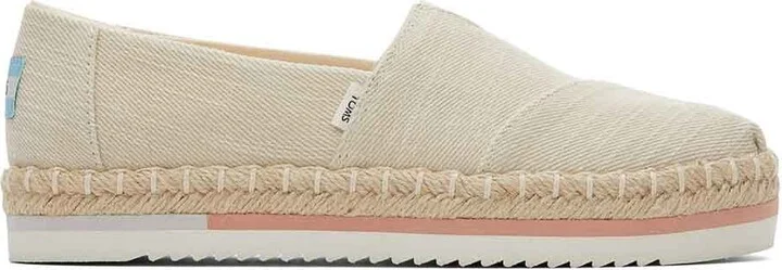 TOMS Women's Alpargata Platform Rope Loafer Flat