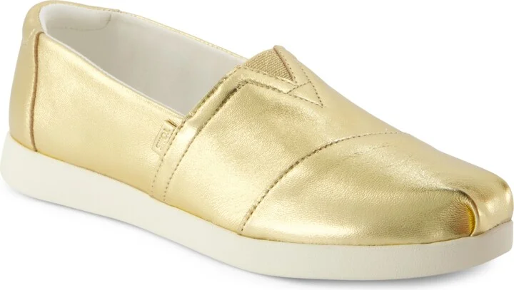 Gold Metallic Nappa Leather