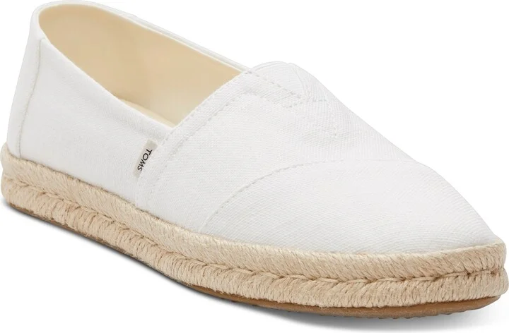 White Recycled Cotton Slubby