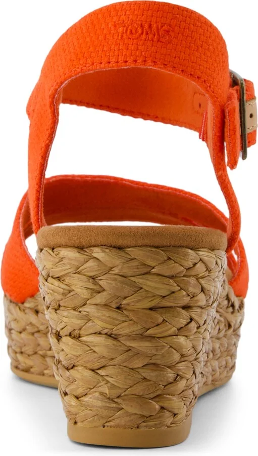 Toms Women's Audrey Ankle Strap Wedge Sandals - Image 7