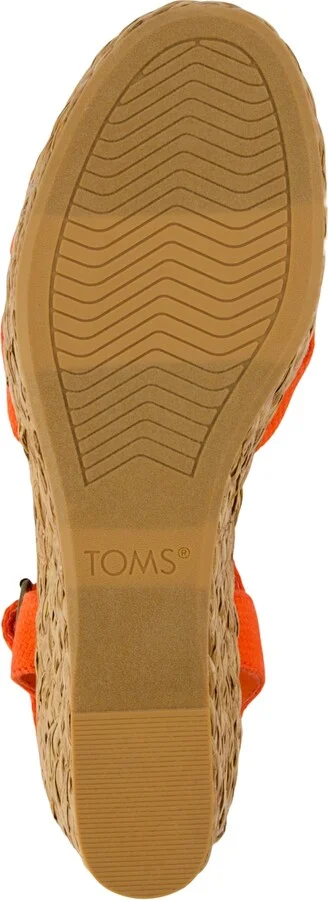 Toms Women's Audrey Ankle Strap Wedge Sandals - Image 9