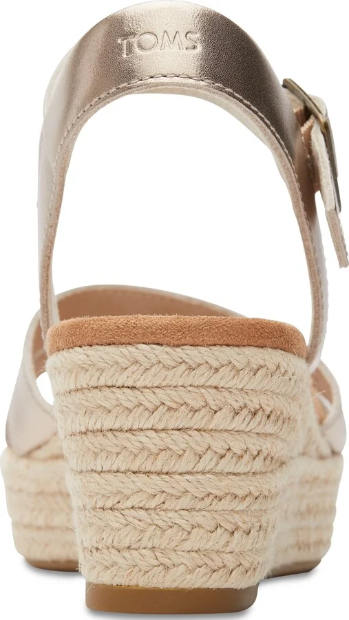 Toms Women's Audrey Espadrille Wedge Platform Sandals - Image 3