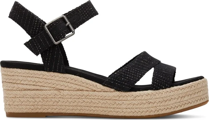 Toms Women's Audrey Espadrille Wedge Platform Sandals - Image 6
