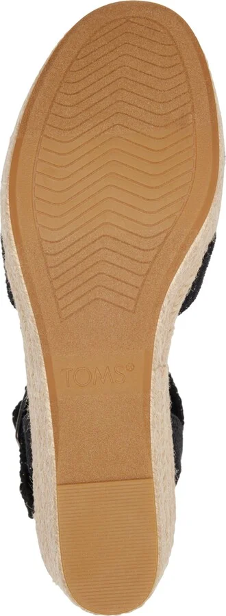 Toms Women's Audrey Espadrille Wedge Platform Sandals - Image 9