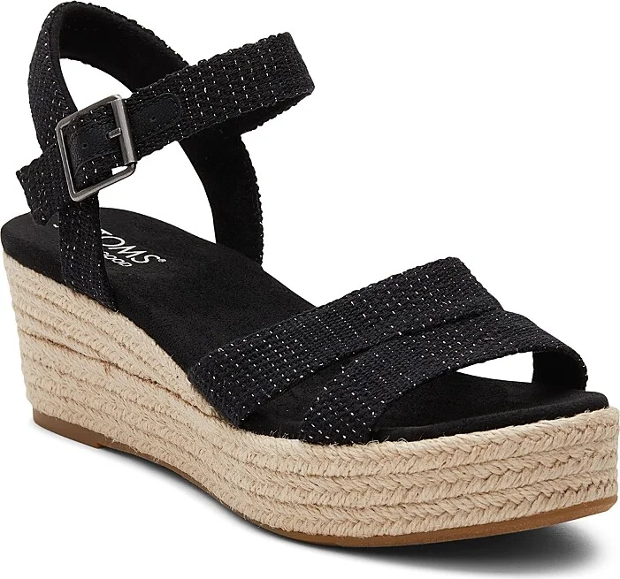 Toms Women's Audrey Espadrille Wedge Sandals